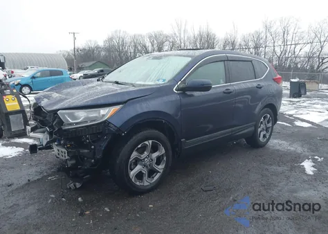 2018 Honda Cr-V Ex z USA, uszkodzony, nr VIN 2HKRW2H59JH671690
